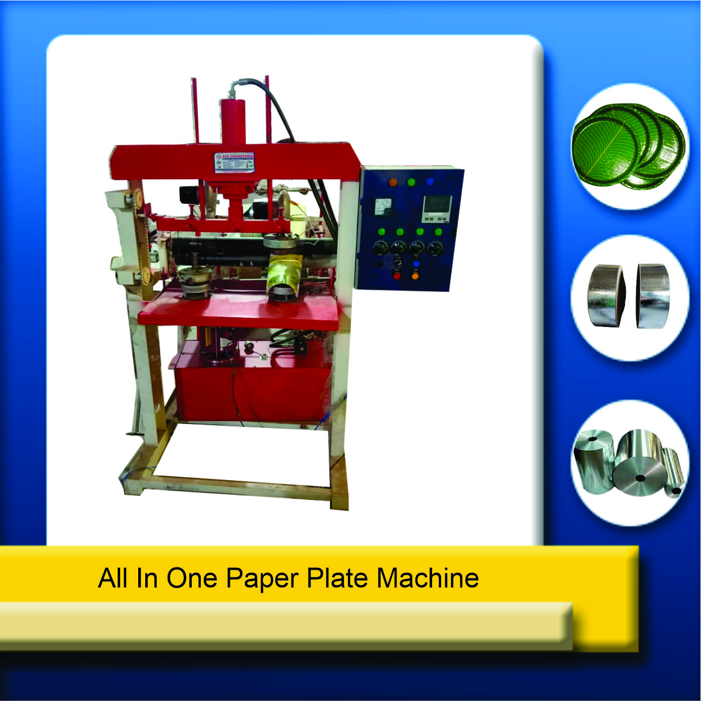 Automatic Paper Plate Making Machine