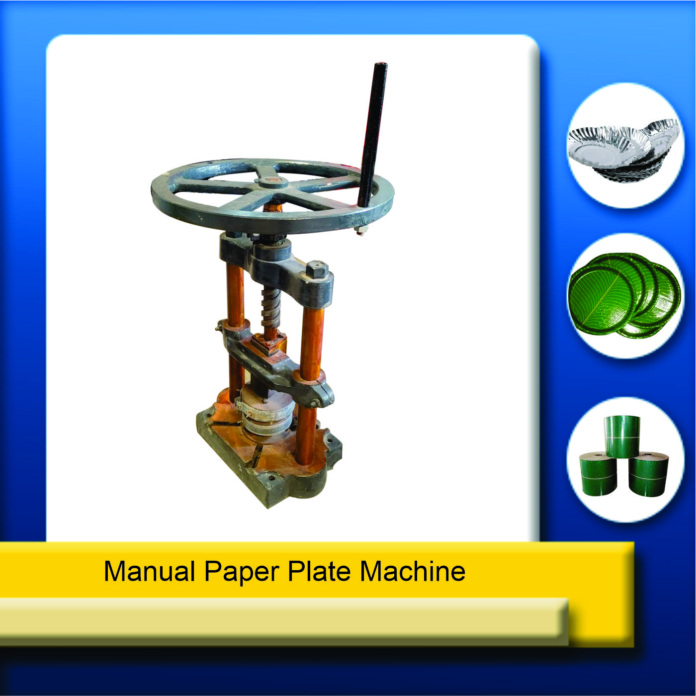 Paper Plate Making Machine